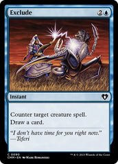 Excluir / Exclude - Magic: The Gathering - MoxLand