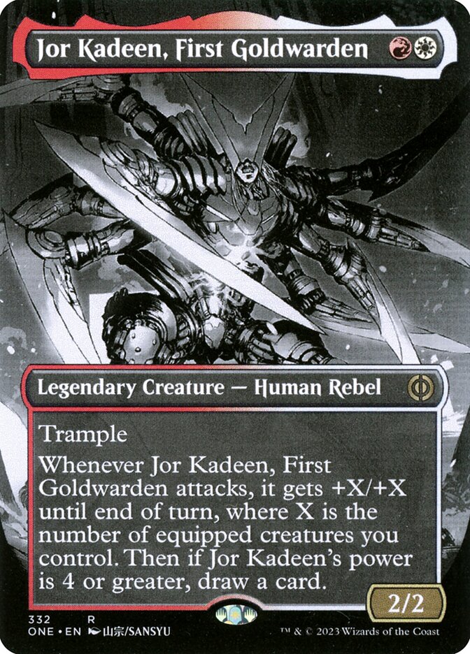 Jor Kadeen, Primeiro Guardião Dourado / Jor Kadeen, First Goldwarden - Magic: The Gathering - MoxLand