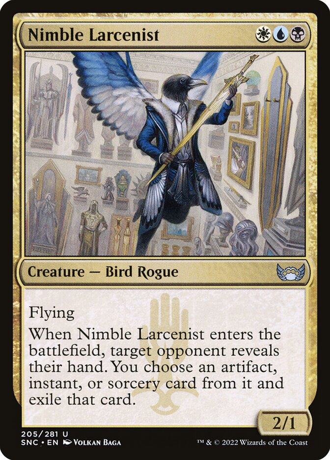 Ladrão Lesto / Nimble Larcenist - Magic: The Gathering - MoxLand