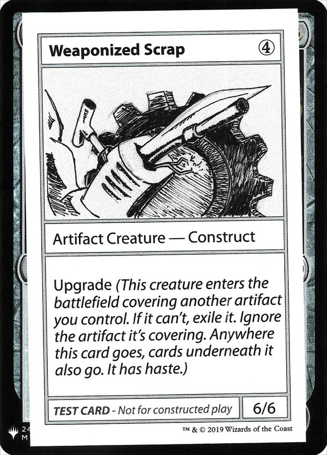 Weaponized Scrap - Magic: The Gathering - MoxLand