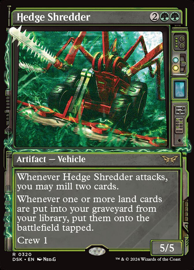 Despedaçador de Cercas Vivas / Hedge Shredder - Magic: The Gathering - MoxLand