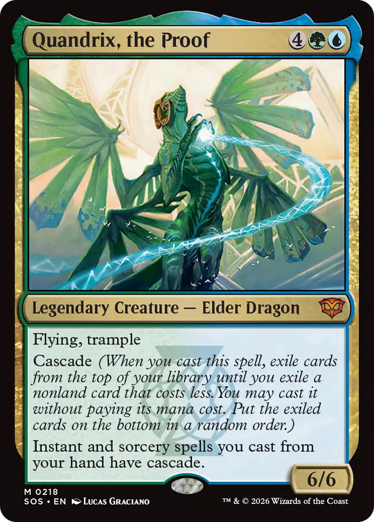 Quandrix, the Proof - Magic: The Gathering - MoxLand