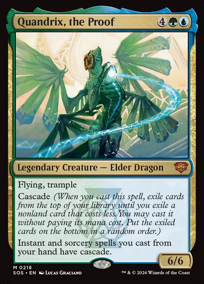 Quandrix, the Proof - Magic: The Gathering - MoxLand
