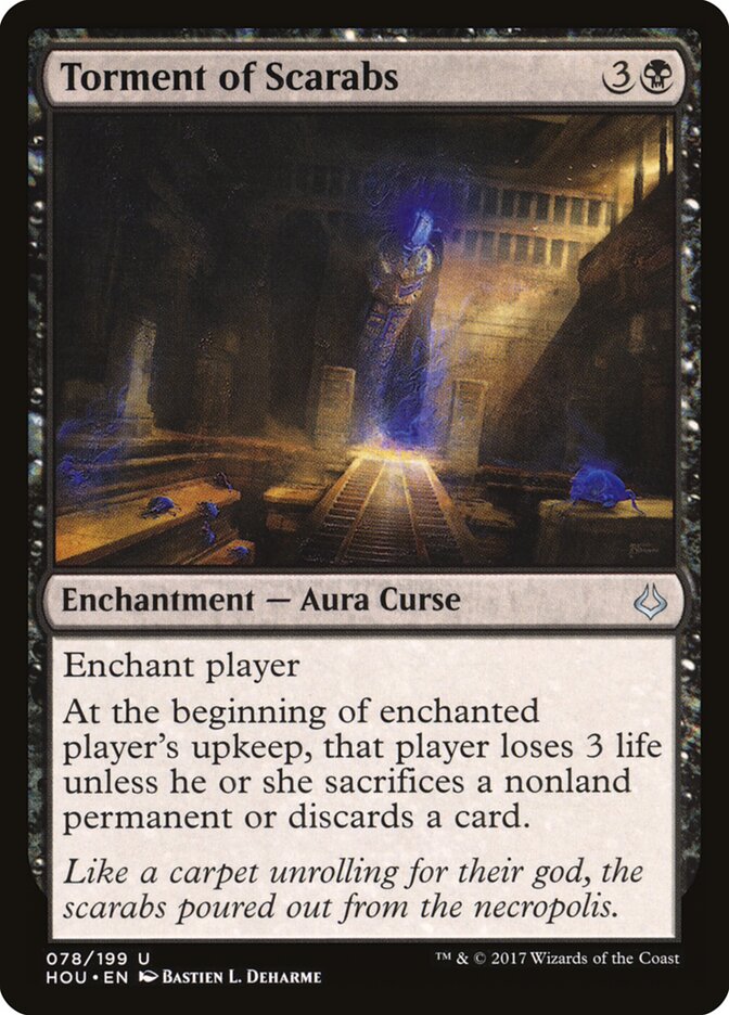 Tormento de Escaravelhos / Torment of Scarabs - Magic: The Gathering - MoxLand