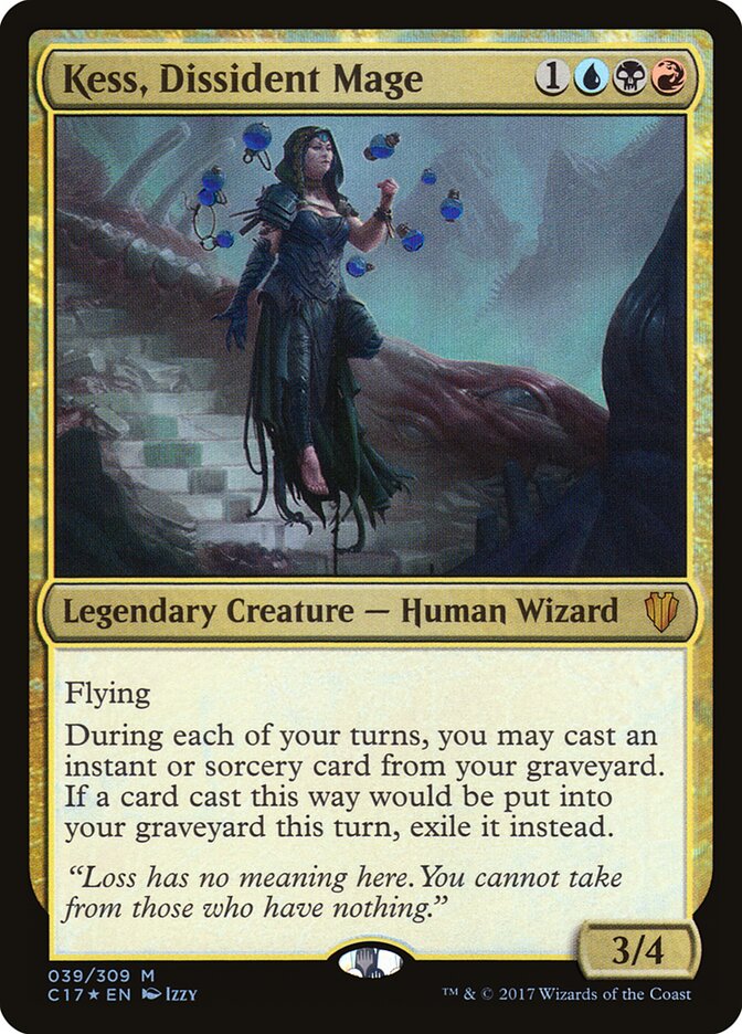 Kess, Maga Dissidente / Kess, Dissident Mage - Magic: The Gathering - MoxLand