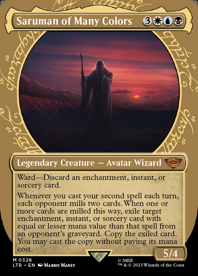 Saruman das Muitas Cores / Saruman of Many Colors - Magic: The Gathering - MoxLand