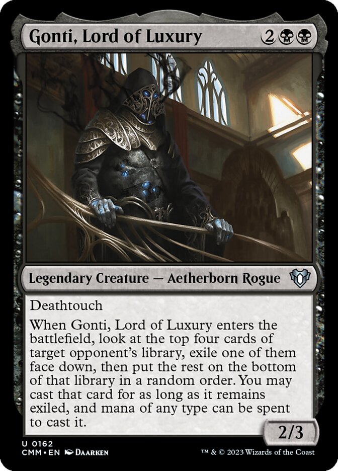 Gonti, Senhor da Opulência / Gonti, Lord of Luxury - Magic: The Gathering - MoxLand