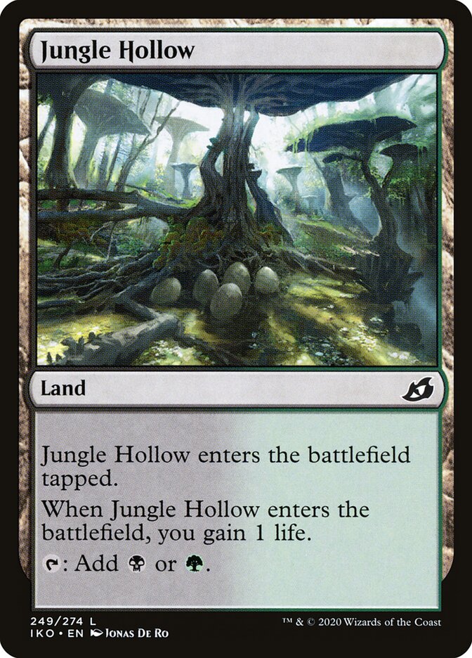 Clareira na Selva / Jungle Hollow - Magic: The Gathering - MoxLand