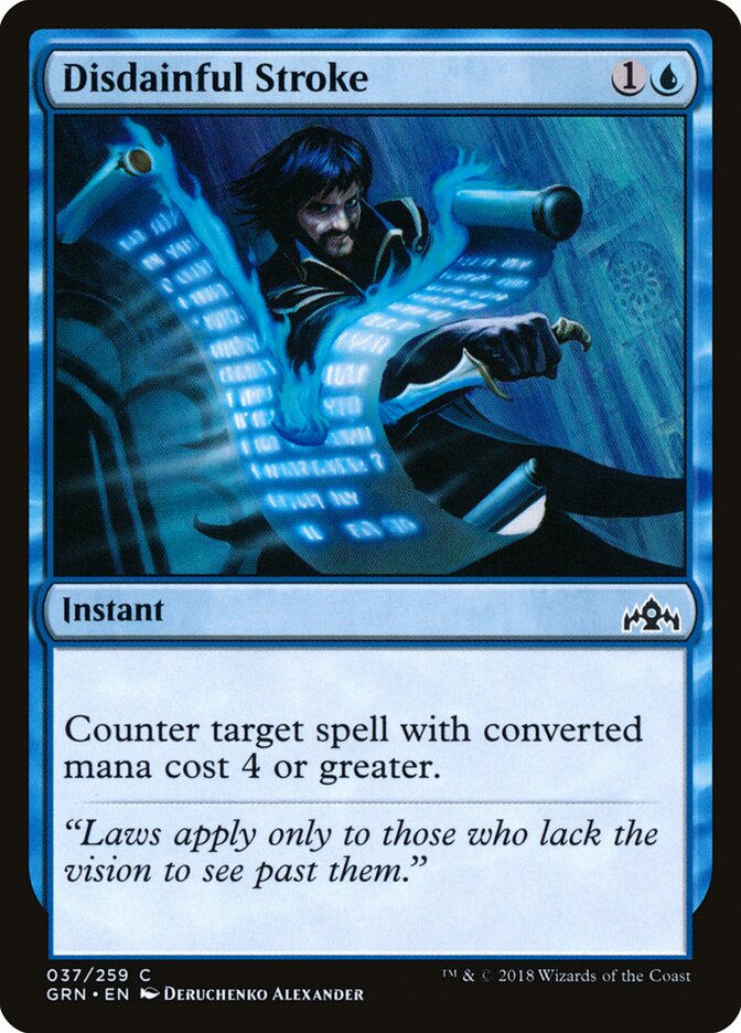 Golpe Desdenhoso / Disdainful Stroke - Magic: The Gathering - MoxLand