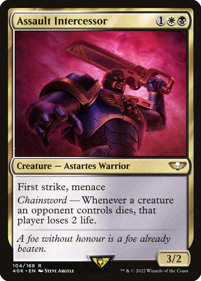 Intercessor de Assalto / Assault Intercessor - Magic: The Gathering - MoxLand