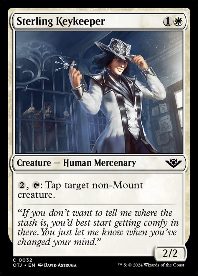 Carcereira Argentada / Sterling Keykeeper - Magic: The Gathering - MoxLand