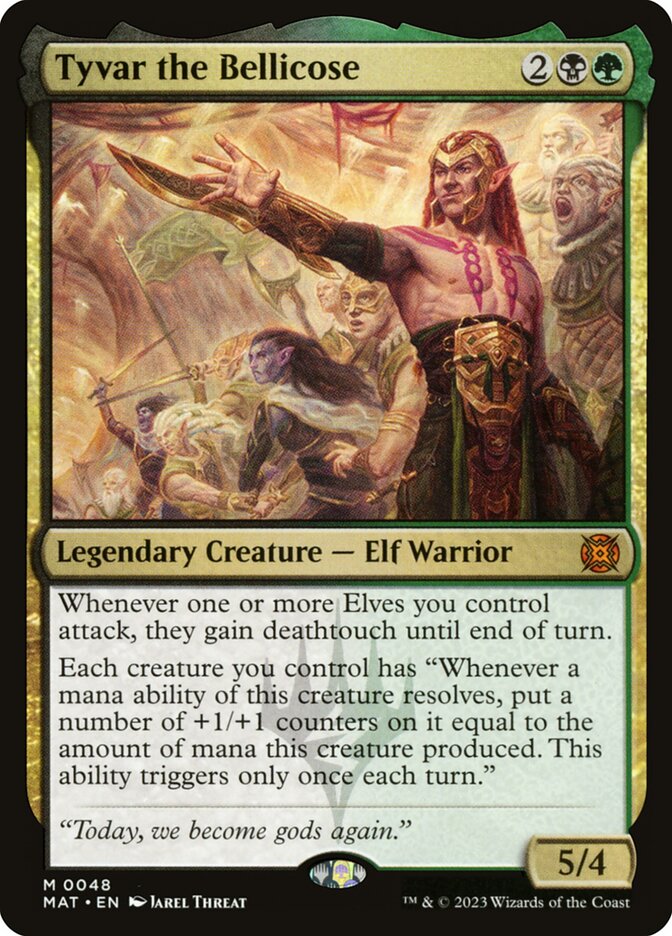 Tyvar, o Belicoso / Tyvar the Bellicose - Magic: The Gathering - MoxLand