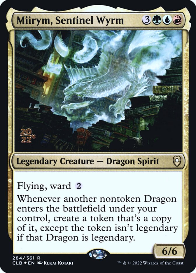 Miirym, Dragão Sentinela / Miirym, Sentinel Wyrm - Magic: The Gathering - MoxLand