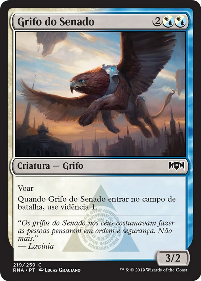 Grifo do Senado / Senate Griffin - Magic: The Gathering - MoxLand