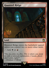 Cordilheira Assombrada / Haunted Ridge - Magic: The Gathering - MoxLand