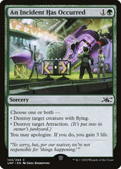 An Incident Has Occurred - Magic: The Gathering - MoxLand