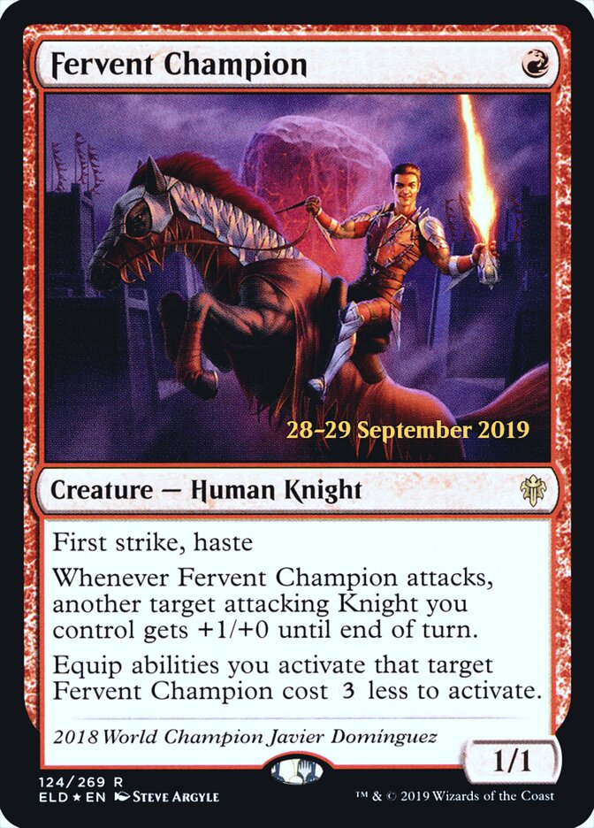 Campeão Fervoroso / Fervent Champion - Magic: The Gathering - MoxLand