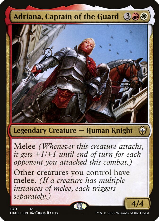 Adriana, Capitã da Guarda / Adriana, Captain of the Guard - Magic: The Gathering - MoxLand
