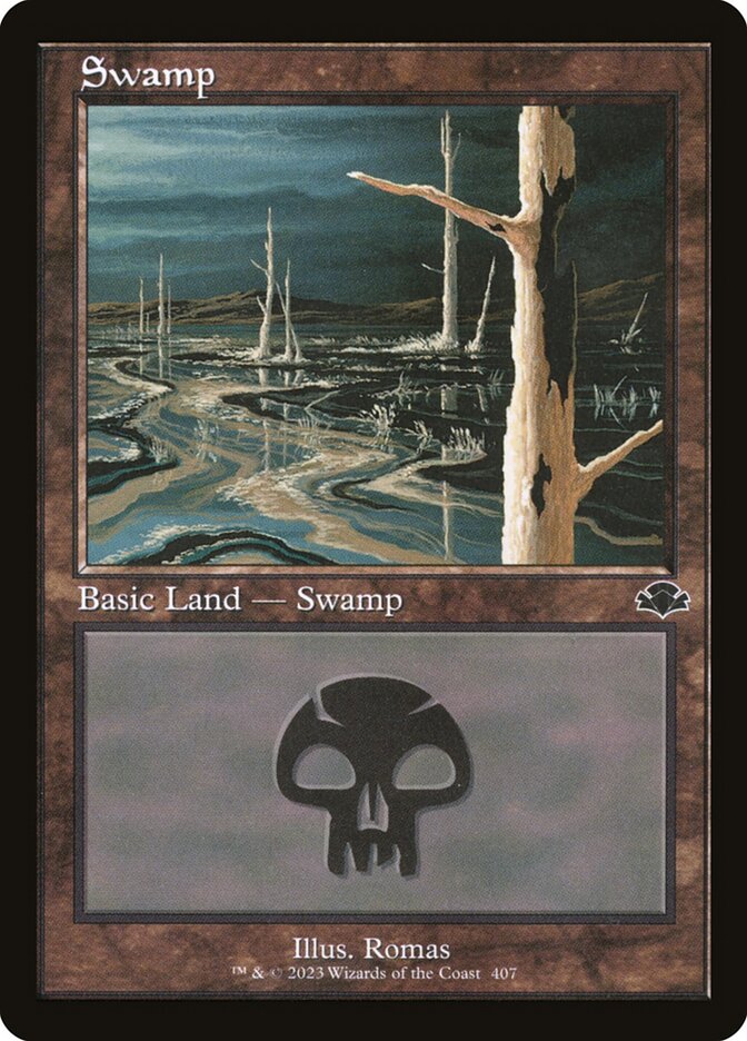 Pântano / Swamp - Magic: The Gathering - MoxLand