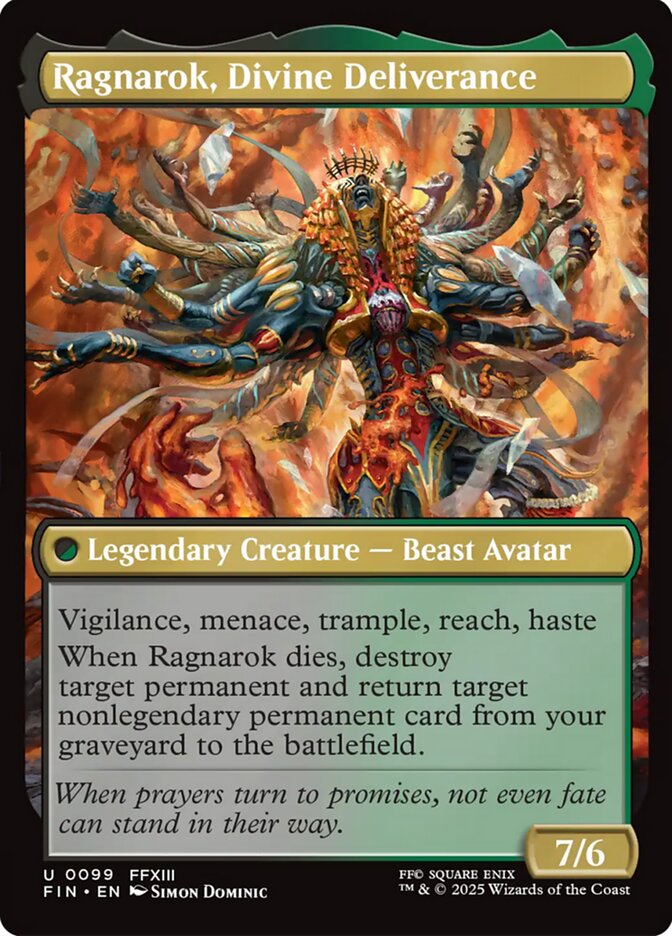 Ragnarok, Divine Deliverance - Magic: The Gathering - MoxLand