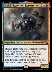 Melek, Pesquisador Reforjado / Melek, Reforged Researcher - Magic: The Gathering - MoxLand