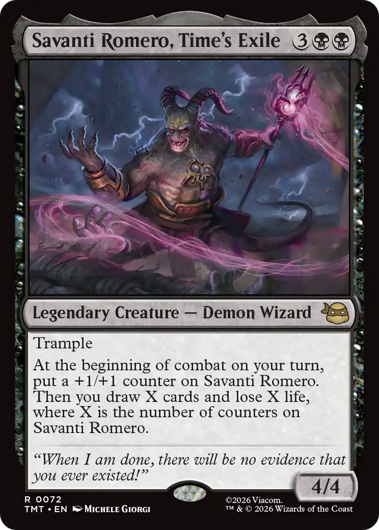 Savanti Romero, Time's Exile - Magic: The Gathering - MoxLand
