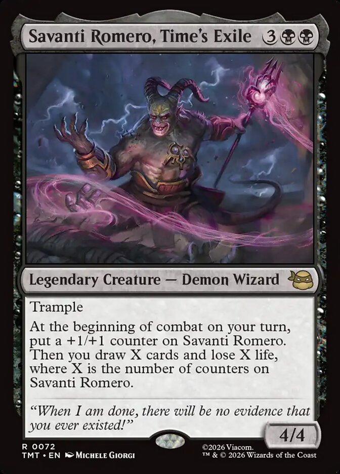 Savanti Romero, Time's Exile - Magic: The Gathering - MoxLand