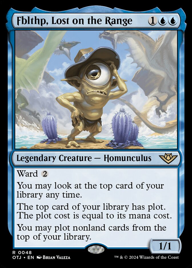 Fblthp, Perdido no Campo / Fblthp, Lost on the Range - Magic: The Gathering - MoxLand