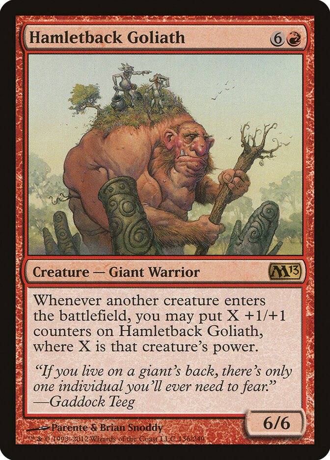 Golias Dorsovila / Hamletback Goliath - Magic: The Gathering - MoxLand