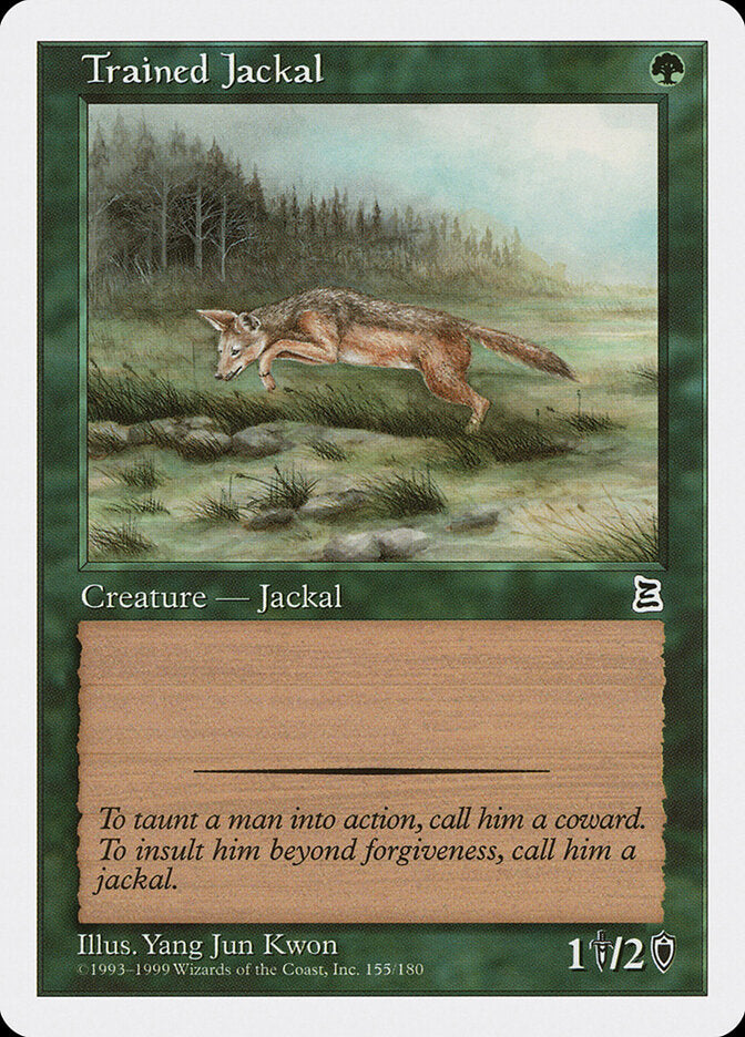 Trained Jackal - Magic: The Gathering - MoxLand