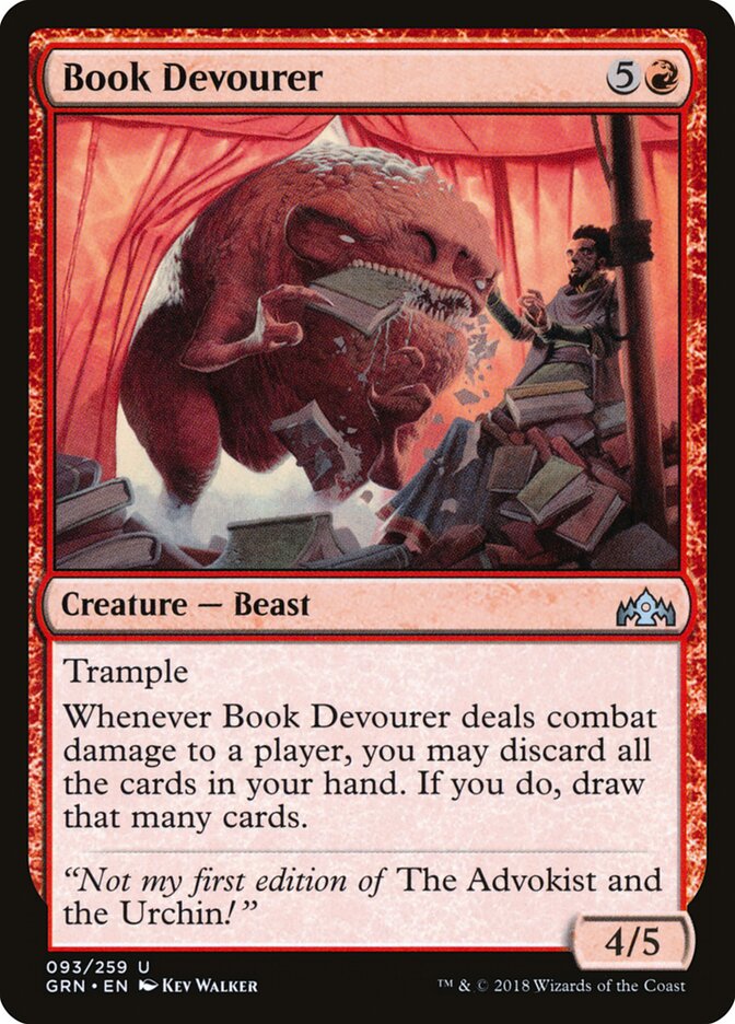 Devorador de Livros / Book Devourer - Magic: The Gathering - MoxLand