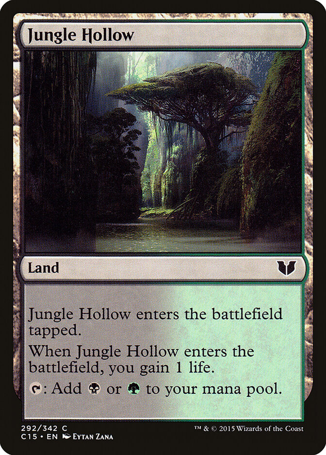 Clareira na Selva / Jungle Hollow - Magic: The Gathering - MoxLand