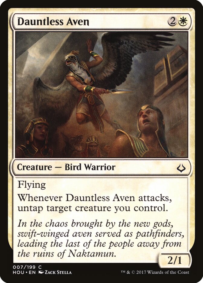 Aviano Intrépido / Dauntless Aven - Magic: The Gathering - MoxLand