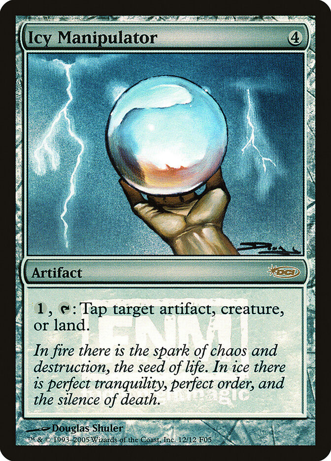Manipulador Gélido / Icy Manipulator - Magic: The Gathering - MoxLand