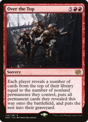 Além das Trincheiras / Over the Top - Magic: The Gathering - MoxLand