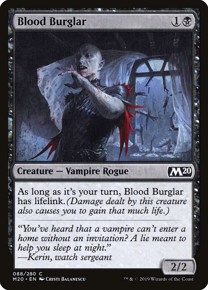 Ladrão de Sangue / Blood Burglar - Magic: The Gathering - MoxLand