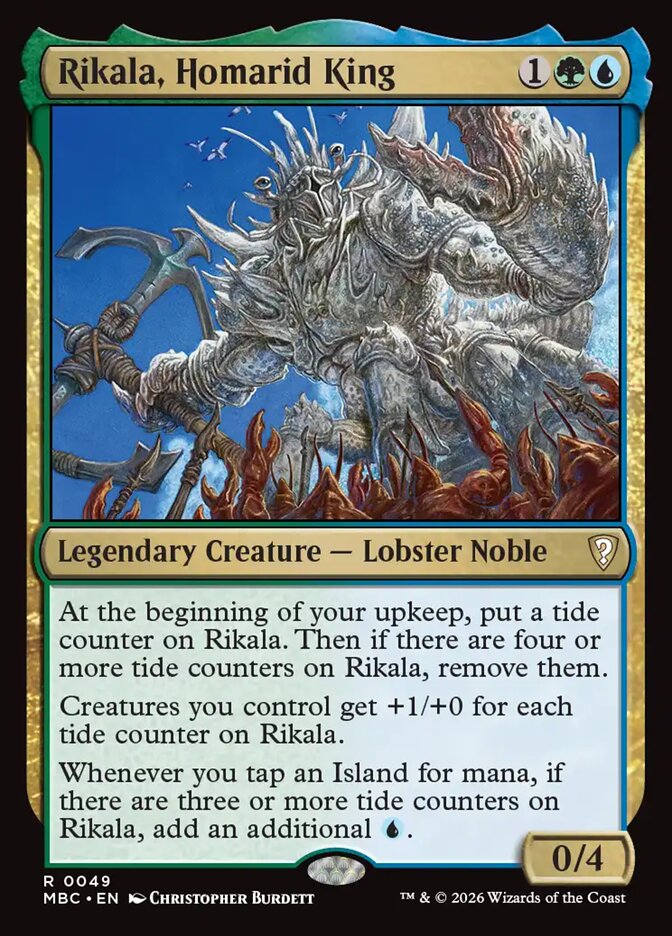 Rikala, Homarid King - Magic: The Gathering - MoxLand