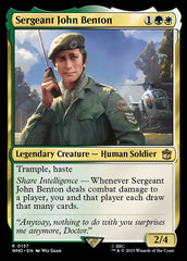 Sergeant John Benton - Magic: The Gathering - MoxLand