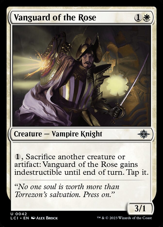 Vanguarda da Rosa / Vanguard of the Rose - Magic: The Gathering - MoxLand