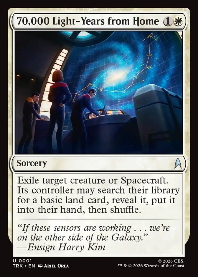 70,000 Light-Years from Home - Magic: The Gathering - MoxLand
