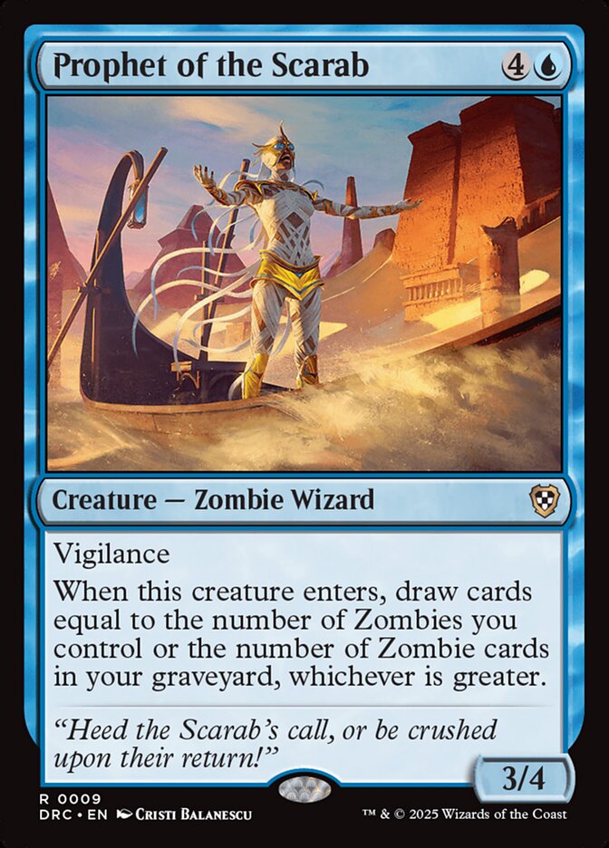 Prophet of the Scarab - Magic: The Gathering - MoxLand