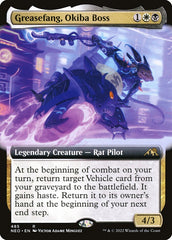 Presa-de-graxa, Chefe Okiba / Greasefang, Okiba Boss - Magic: The Gathering - MoxLand