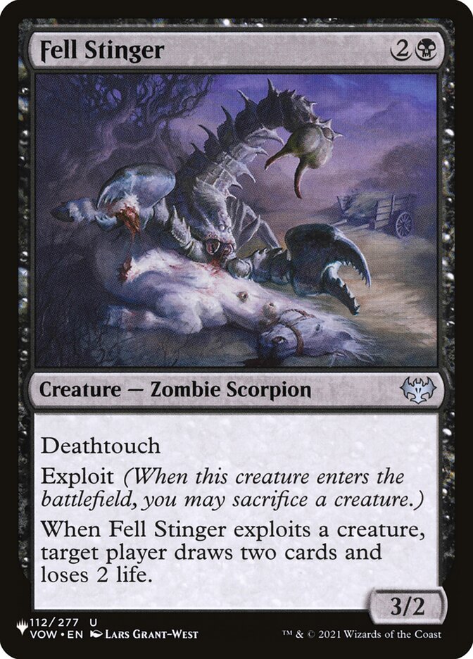 Ferroador Vil / Fell Stinger - Magic: The Gathering - MoxLand