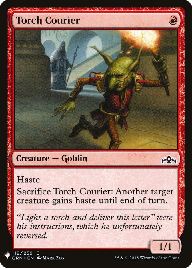 Mensageiro da Tocha / Torch Courier - Magic: The Gathering - MoxLand