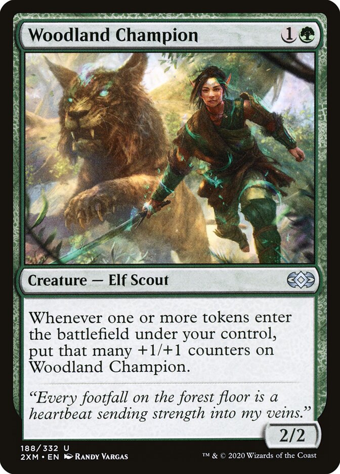 Campeã da Mata / Woodland Champion - Magic: The Gathering - MoxLand