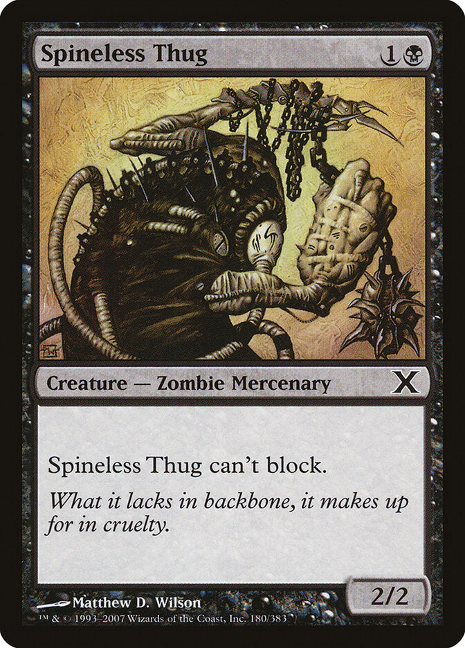 Rufia Vacilante / Spineless Thug - Magic: The Gathering - MoxLand