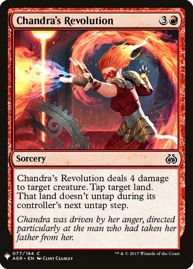 Revolução de Chandra / Chandra's Revolution - Magic: The Gathering - MoxLand