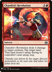 Revolução de Chandra / Chandra's Revolution - Magic: The Gathering - MoxLand