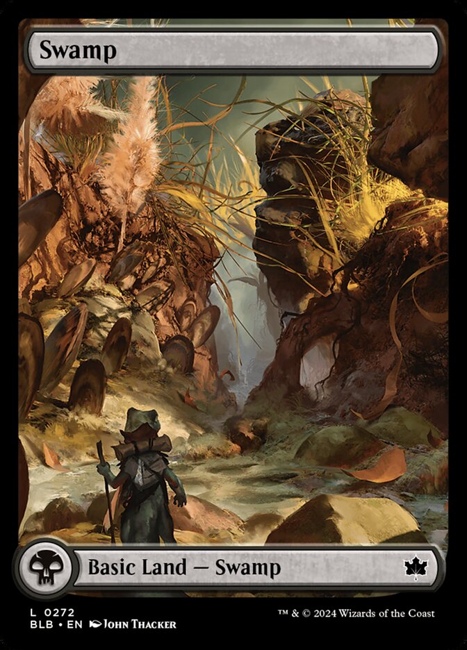 Pântano / Swamp - Magic: The Gathering - MoxLand