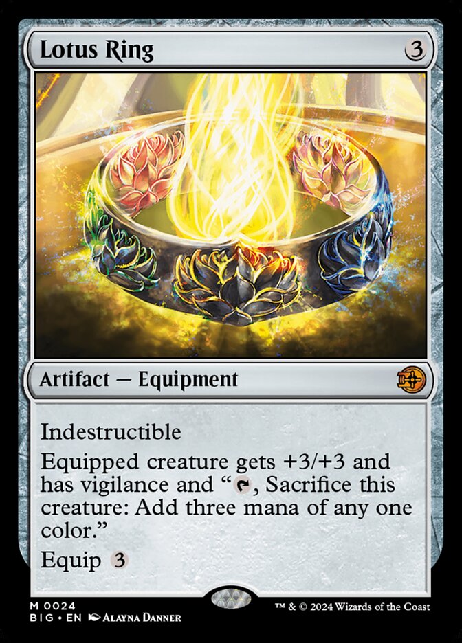 Anel de Lótus / Lotus Ring - Magic: The Gathering - MoxLand